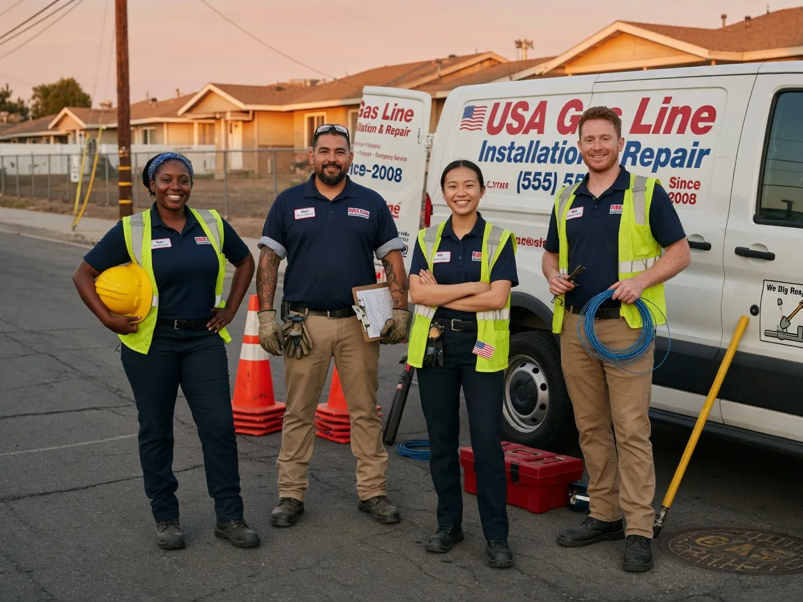 Gas Line Installation company in Strasburg, MO
